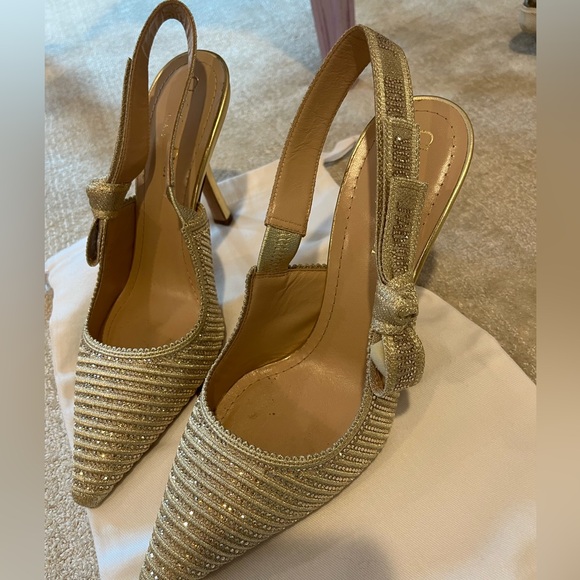 Dior Or J'Adior Slingback Pump Gold - Picture 5 of 8